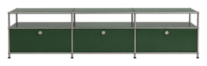 Vermut Konsol, 220 cm model, yeşil, önden görünüm